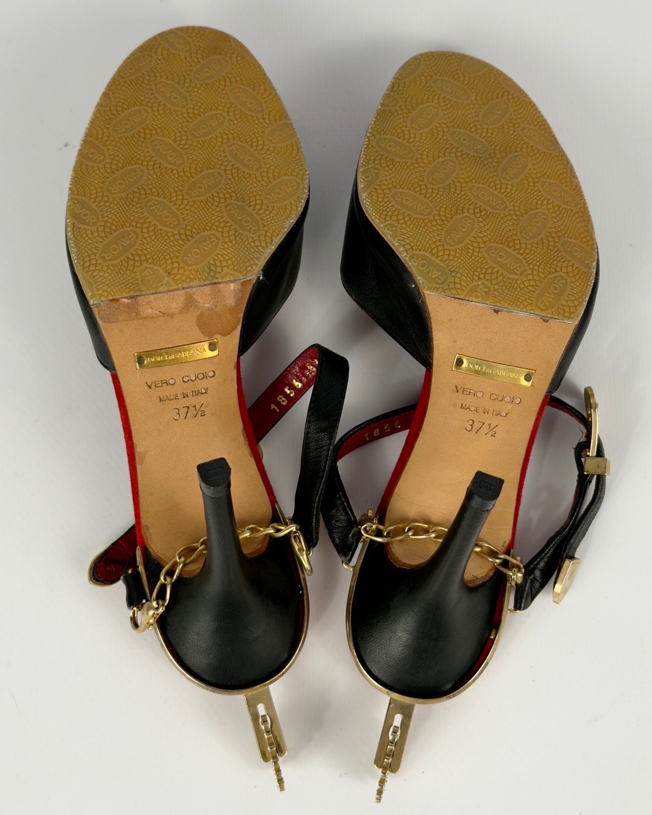 Dolce & Gabbana c.2004 Vintage Spur Heels — 37.5/38