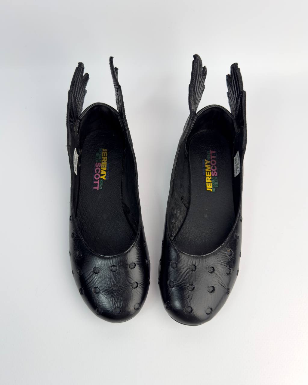Adidas Jeremy Scott Wing Black Polka Dot Ballet Flats — 36/36.5 US5.5
