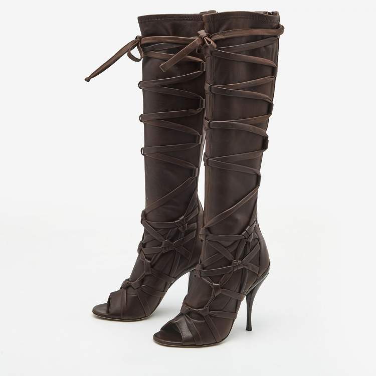 Jimmy Choo Anneli Gladiator Boots — 38 & 41