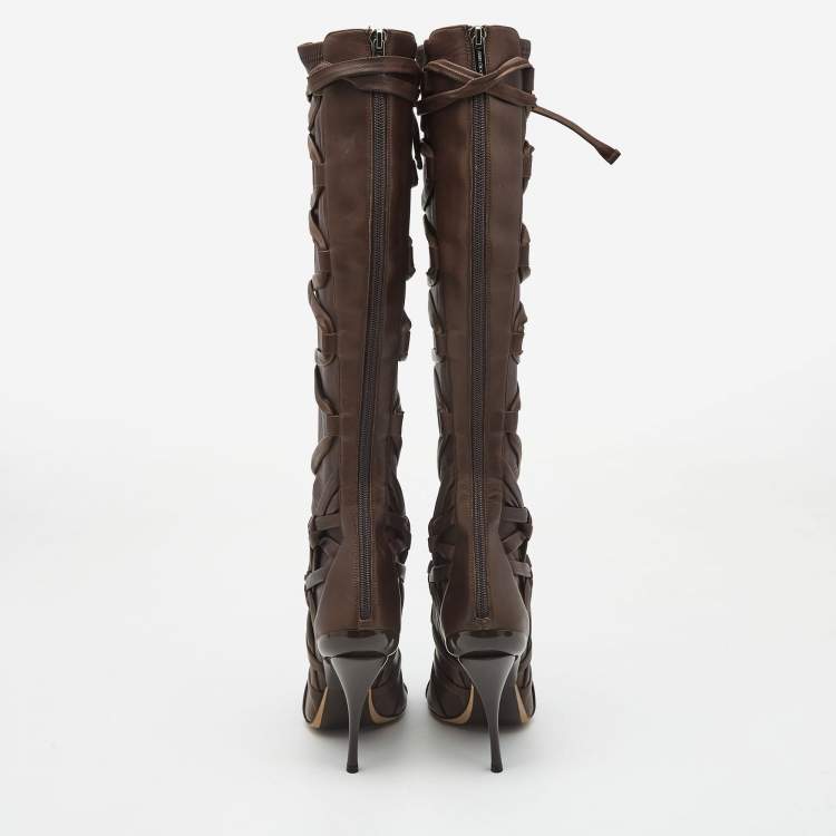 Jimmy Choo Anneli Gladiator Boots — 38 & 41