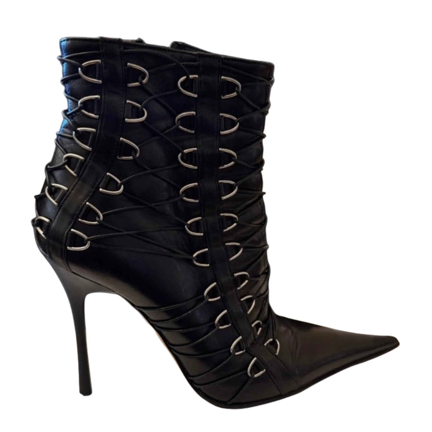 Gianmarco Lorenzi Corset Ankle Boots — 38