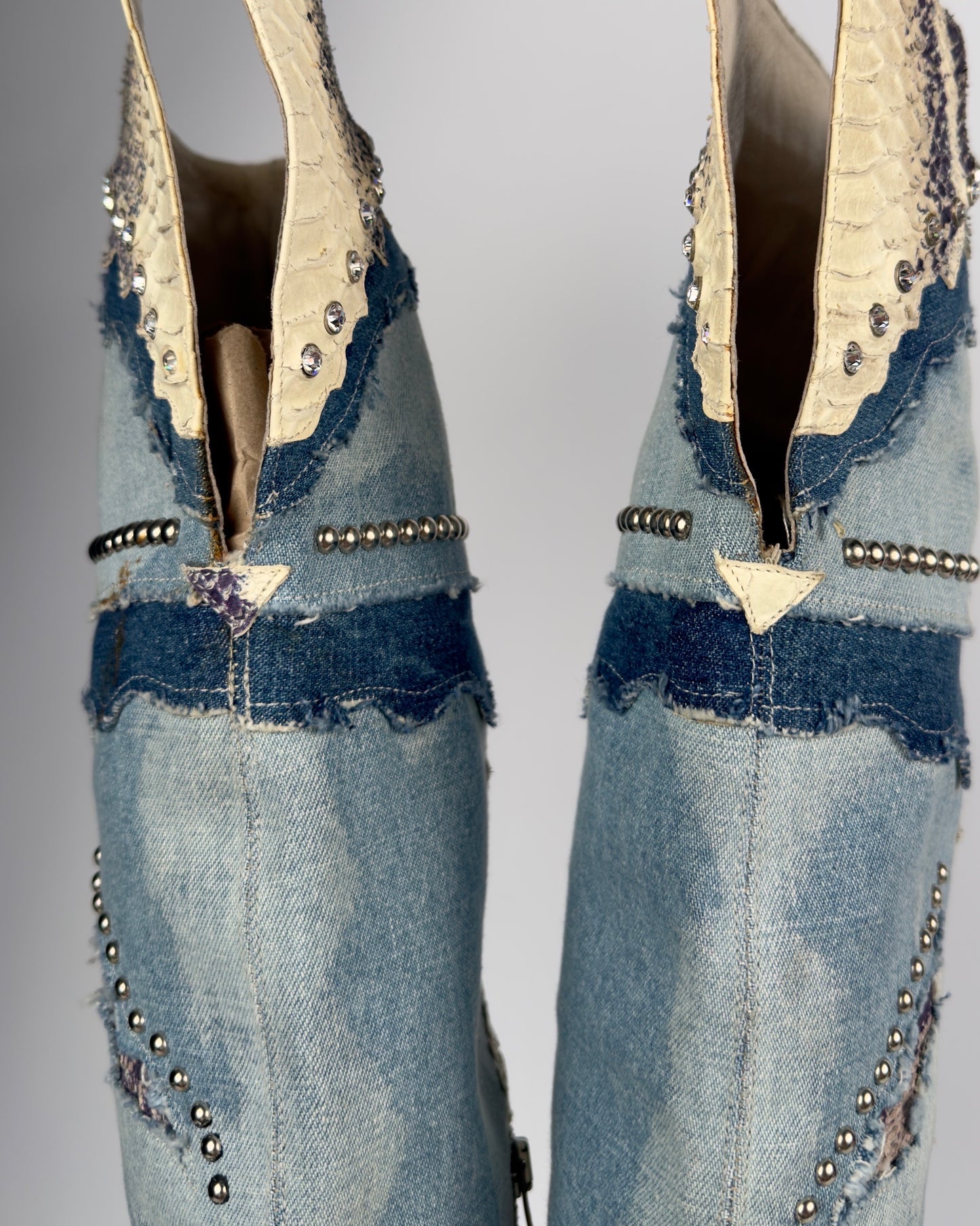 El Dante’s Couture Vintage Boots — 38