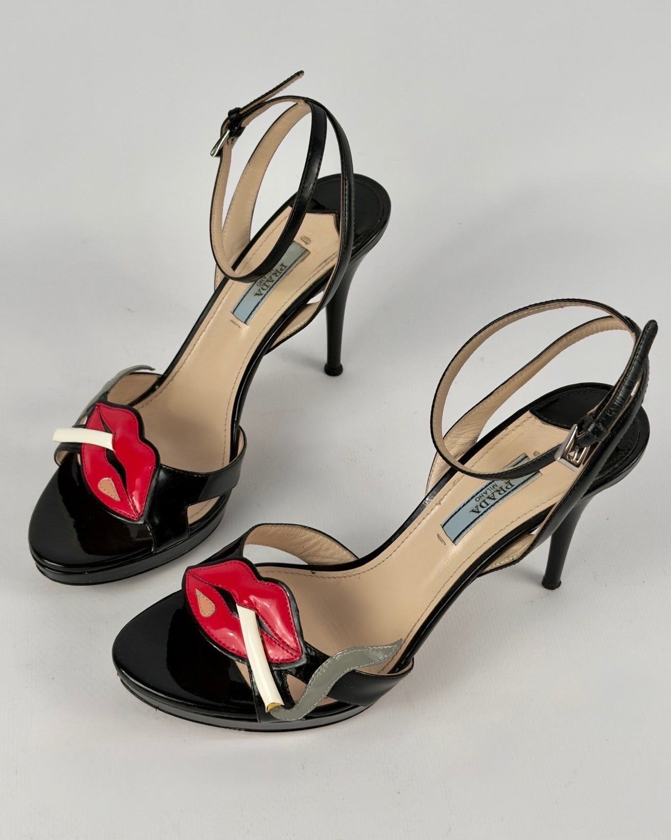 Prada SS12 Smoking Lips Heels — 38