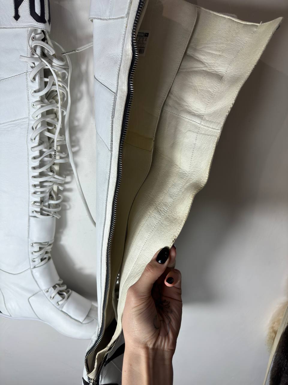 Puma Fenty Runway Thigh High Boxing Boots 36/37