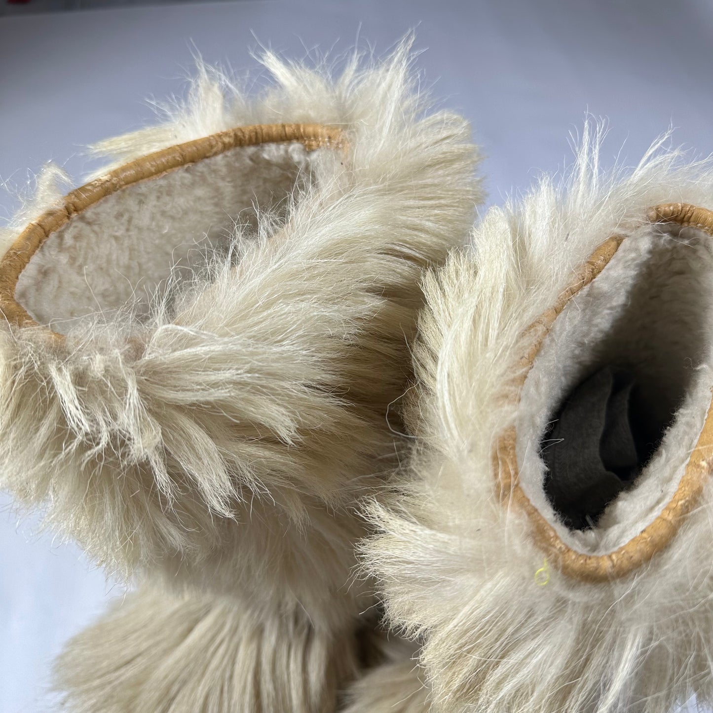 Vintage Italian Fur Snow Boots 36/38