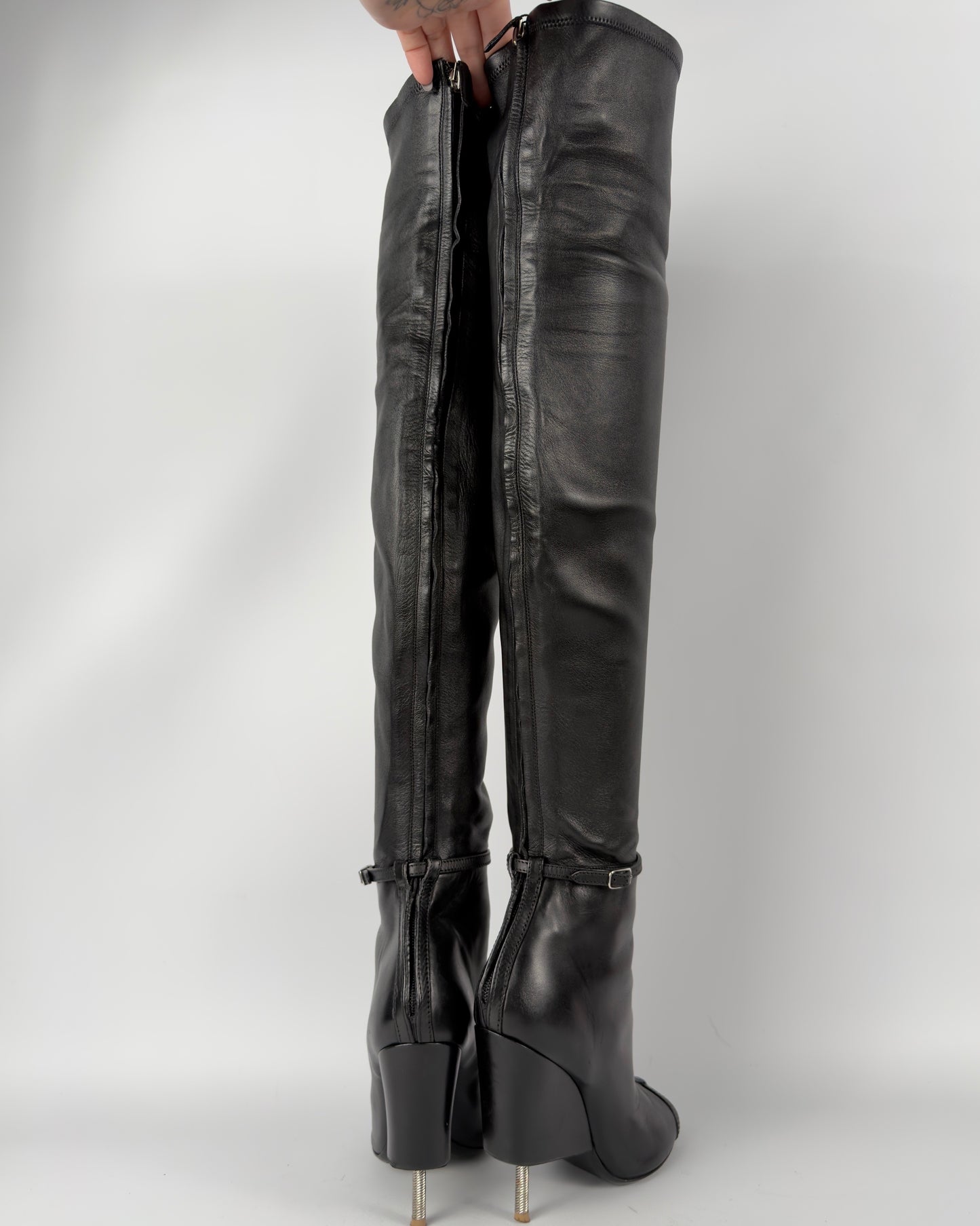 Givenchy S/S 2015 Narlia Runway Leather Boots — 36/37