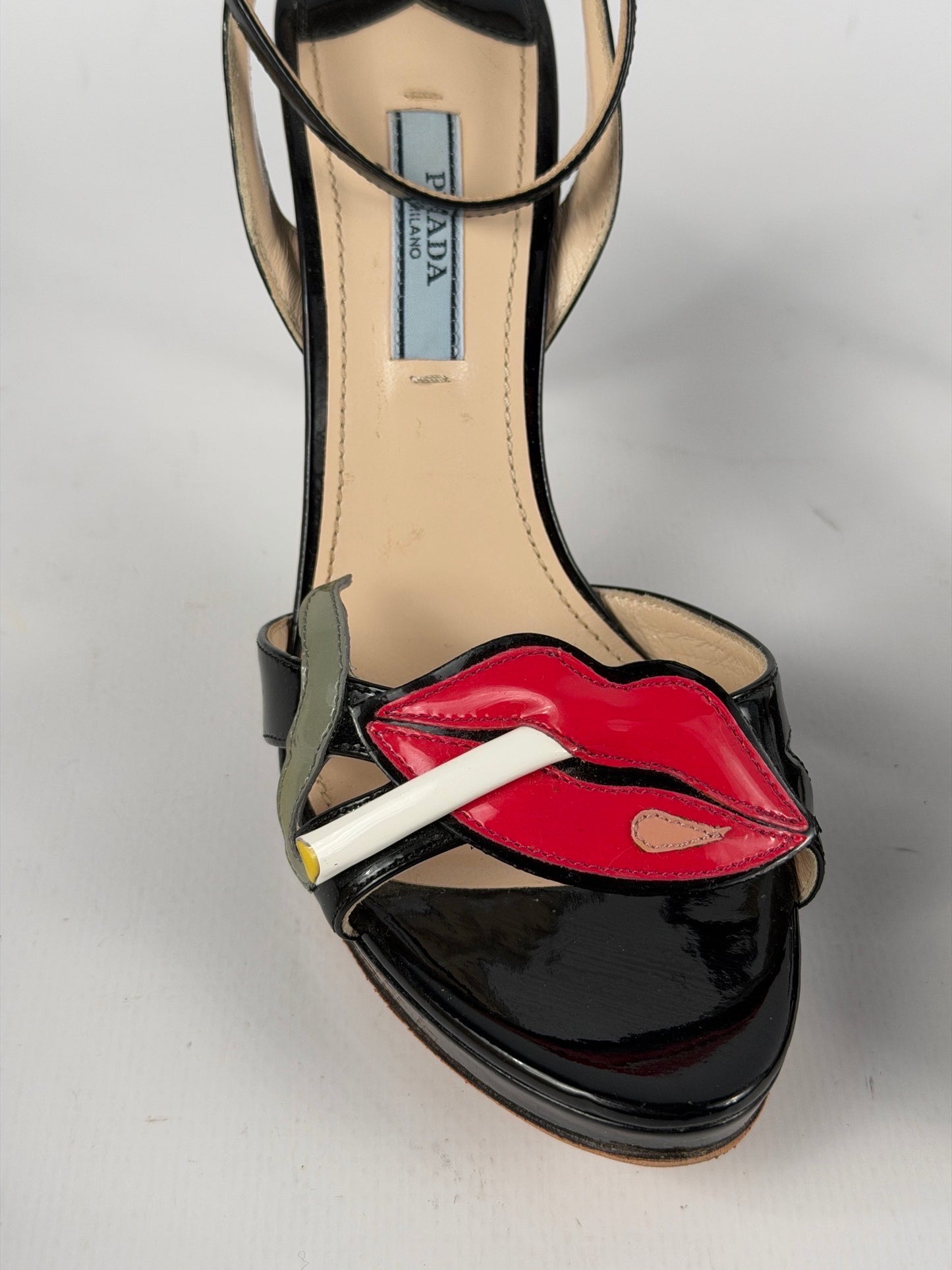 Prada SS12 Smoking Lips Heels — 36.5