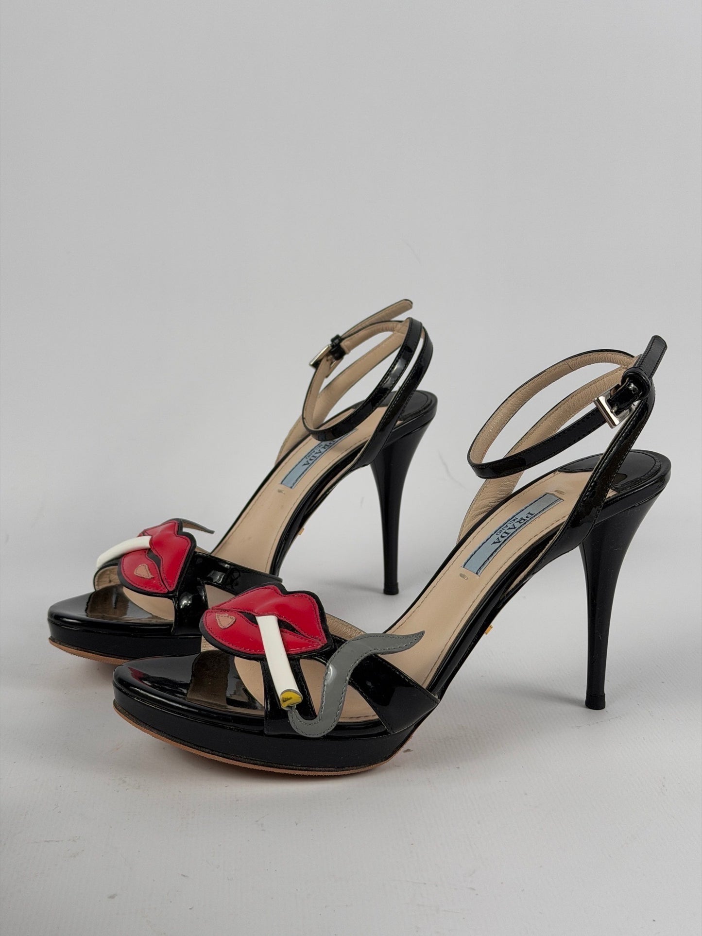 Prada SS12 Smoking Lips Heels — 36.5