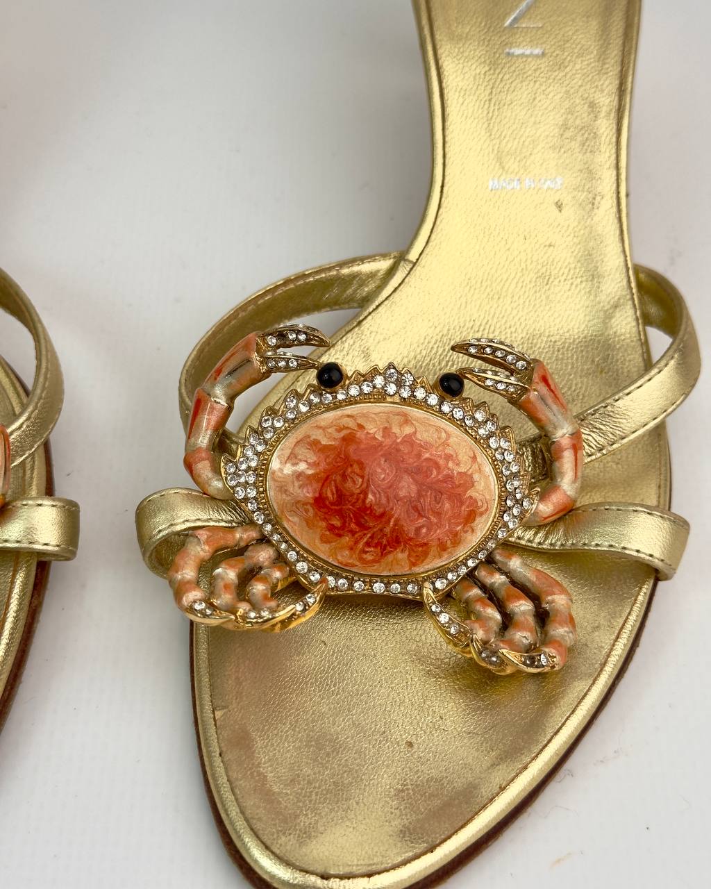 Vicini by Zanotti Vintage 00s Crab Heels — 37.5/38