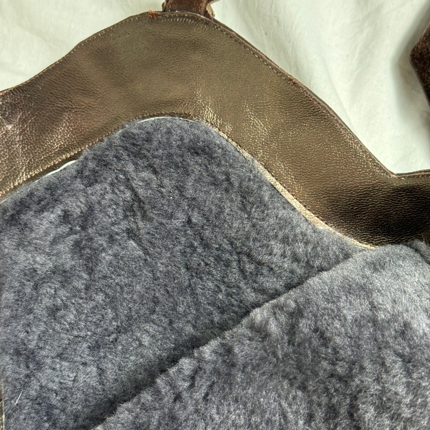 Vintage Italian Cowboy Suede Heels 38/39