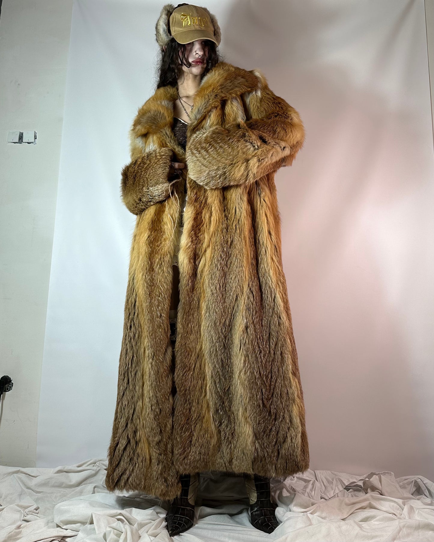 Vintage Long Fur Coat