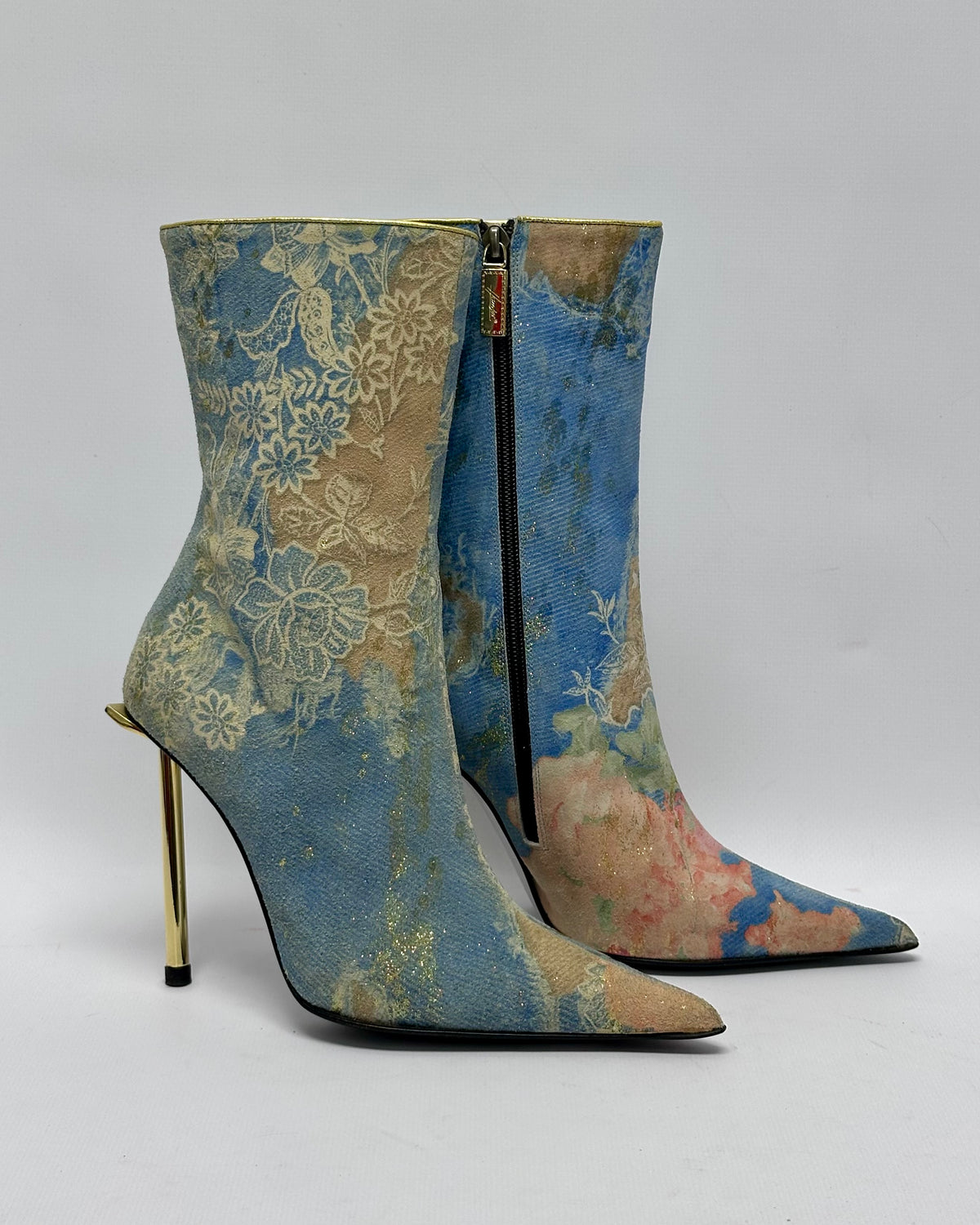Hamlet Couture Vintage Suede Boots — 38