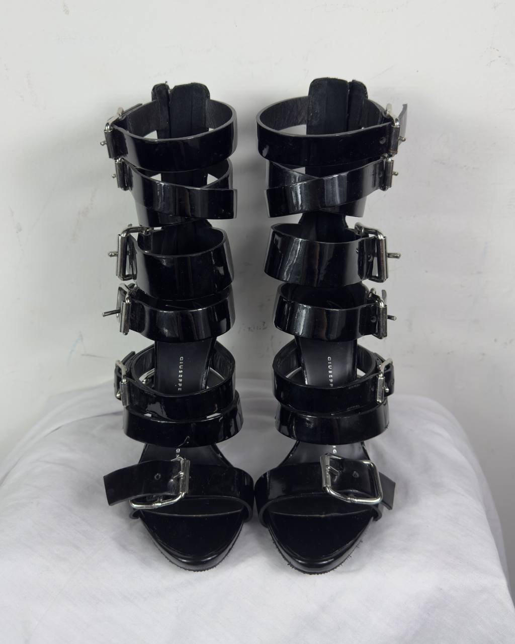Giuseppe Zanotti Buckle Straps Heels — 36