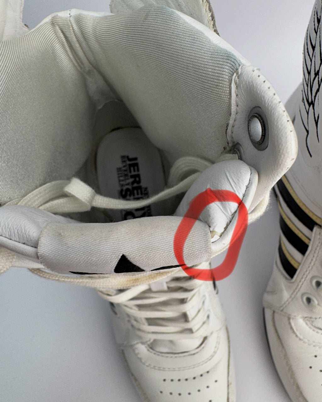 Adidas x Jeremy Scott Wing Wedge Boots — 36.5/37 US6