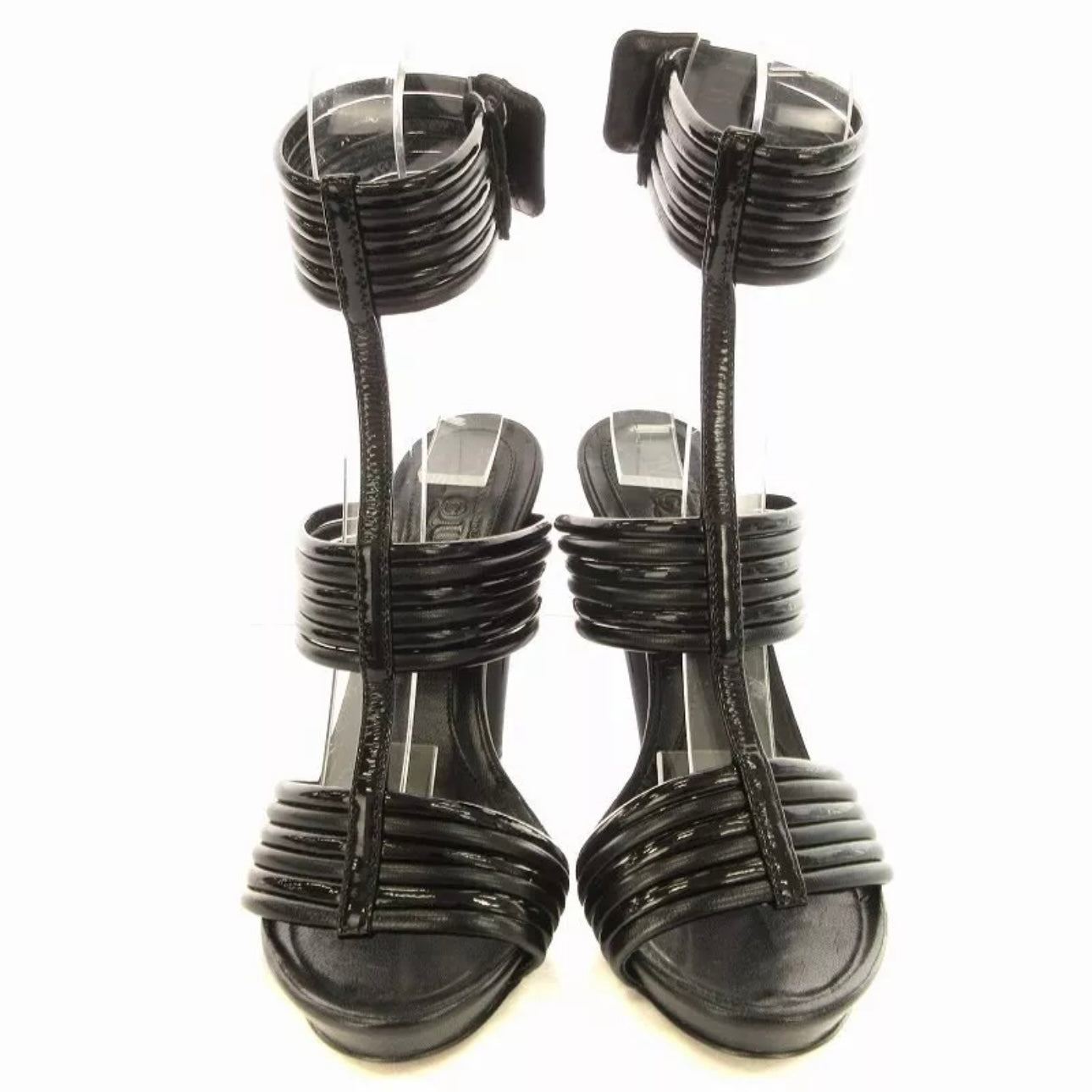 Alexander McQueen Gladiator Strappy Heel Sandals 38