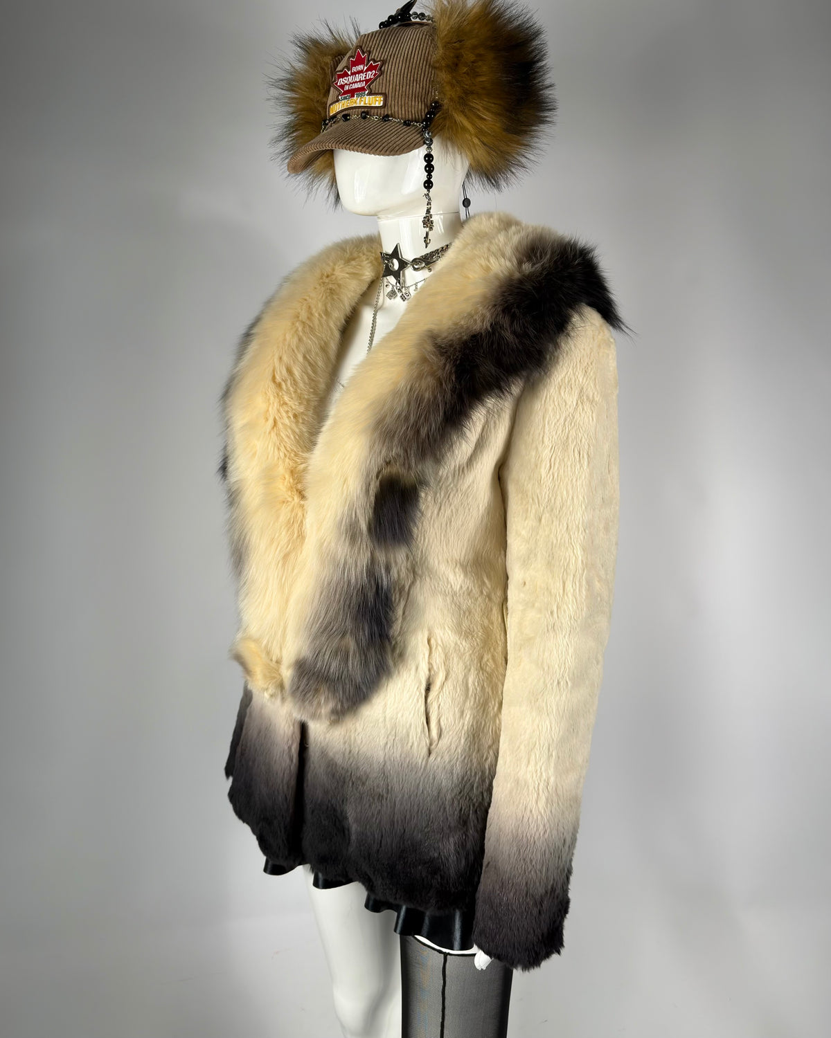 Vintage Fox Fur Jacket — XS/M