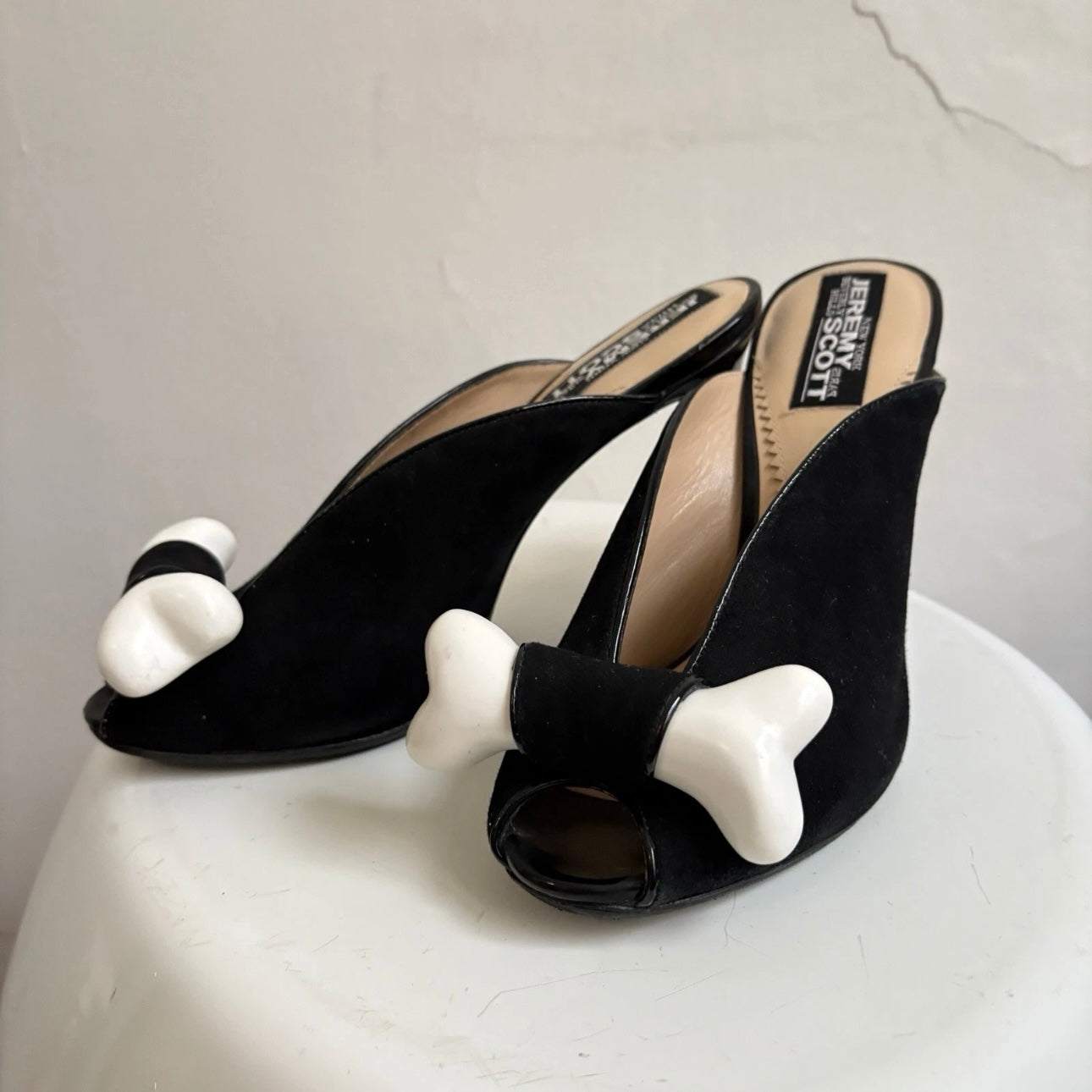 Jeremy Scott x Adidas 2010 Bone Heels — 37