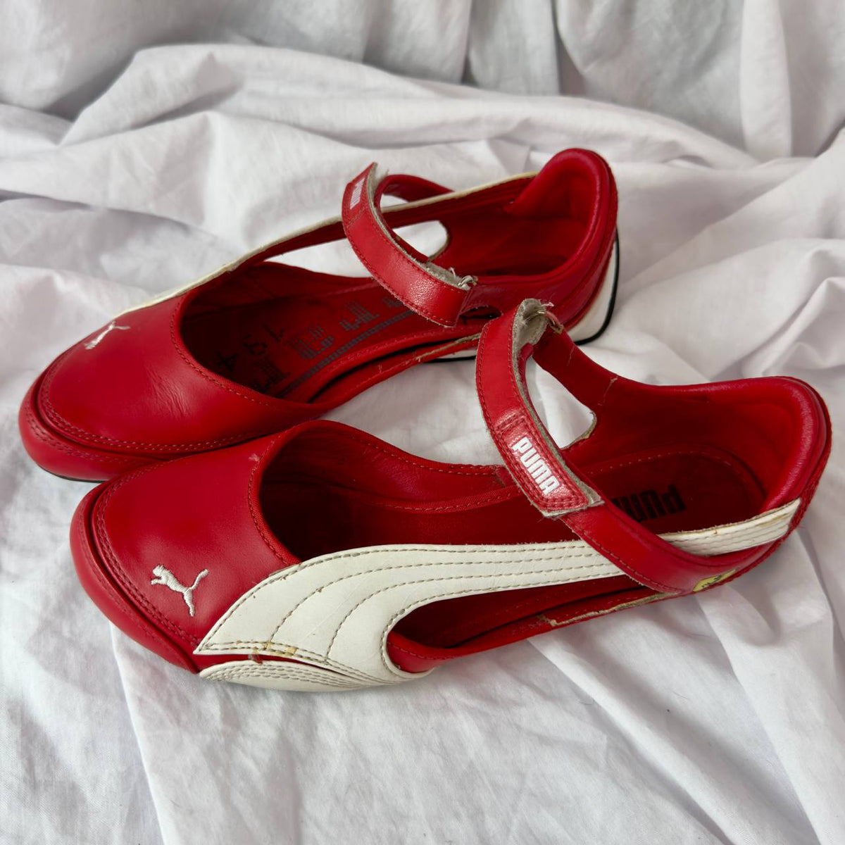 Puma Ferrari Ballet Flats — 37.5/38