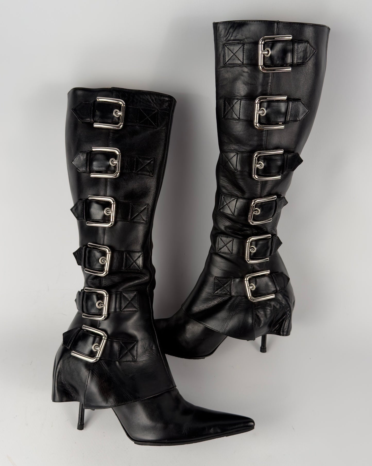 Dolce & Gabbana 2003 Buckle Heels — 36