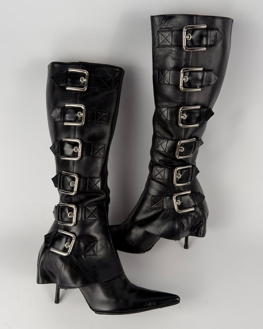 Dolce & Gabbana 2003 Buckle Heels — 36