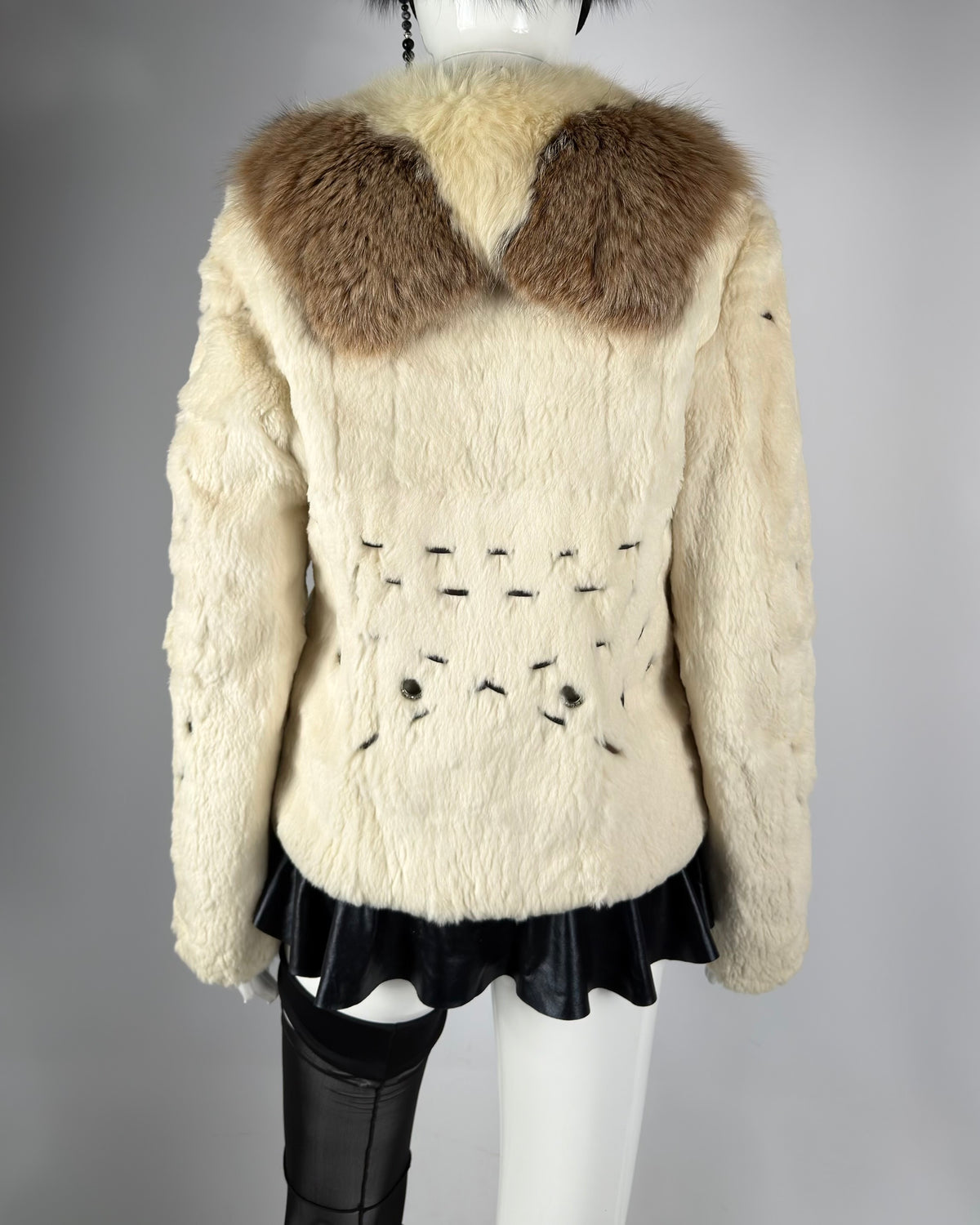 Vintage Fox Fur Jacket — XS/M