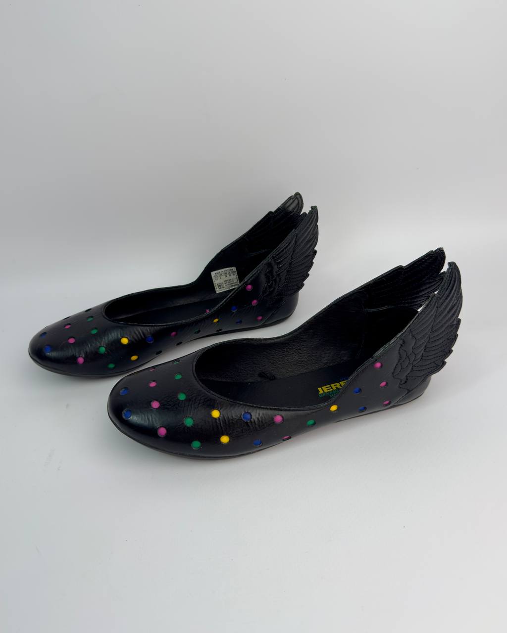 Adidas Jeremy Scott 2011 Wing Polka Dot Ballet Flats — 37/38