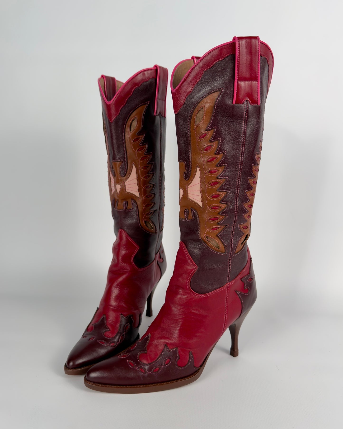 D&G SS 04 Cowboy Boots — 37