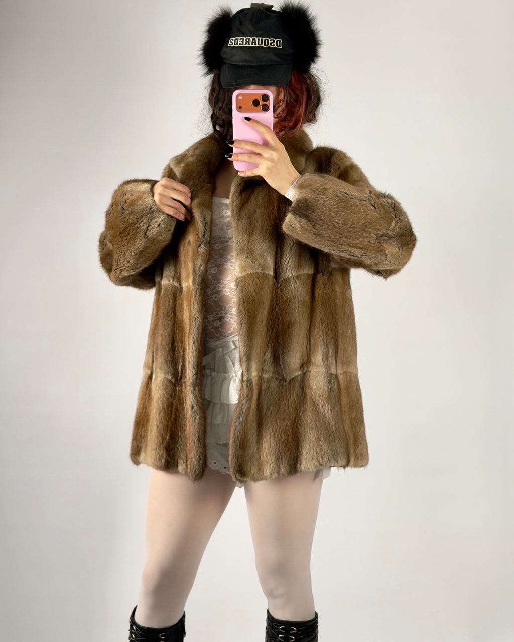 Vintage Fur Coat — XS/M