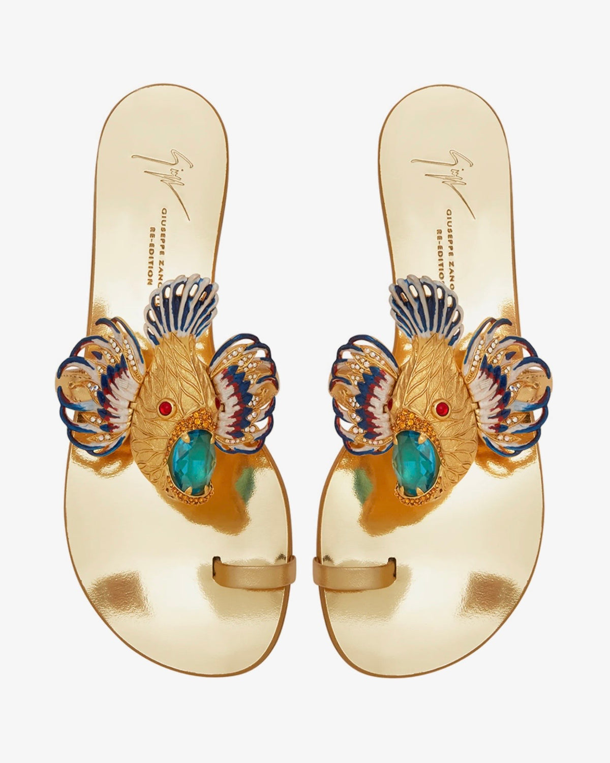 Giuseppe Zanotti Lionfish Sandals — 36