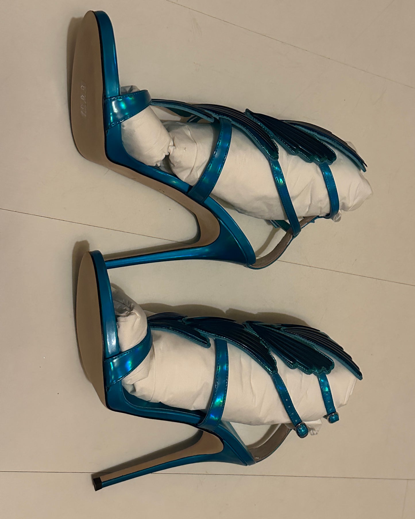 Giuseppe Zanotti Cruel Summer 2.0 Wing Alien Heels — 39 NWB