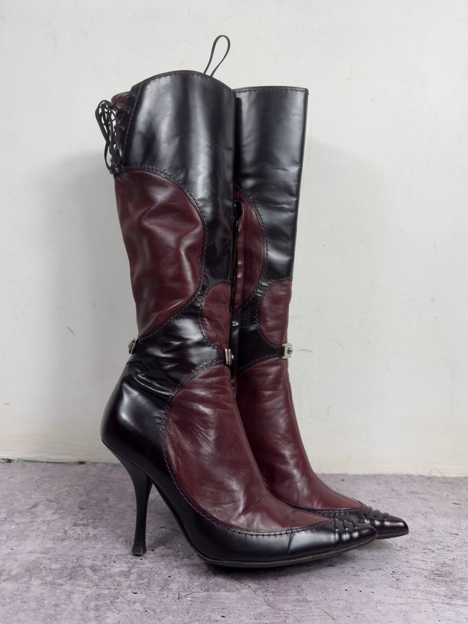Vicini Vintage Italian Leather Boots 37/37.5