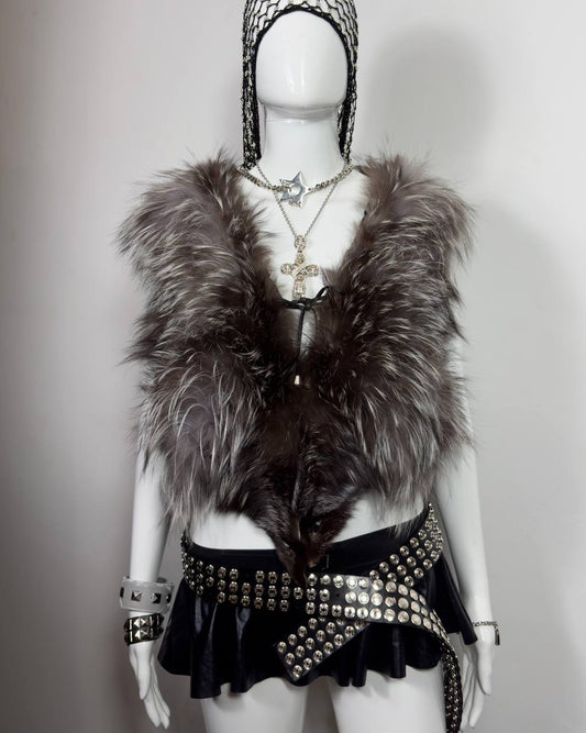 Vintage Fur Vest