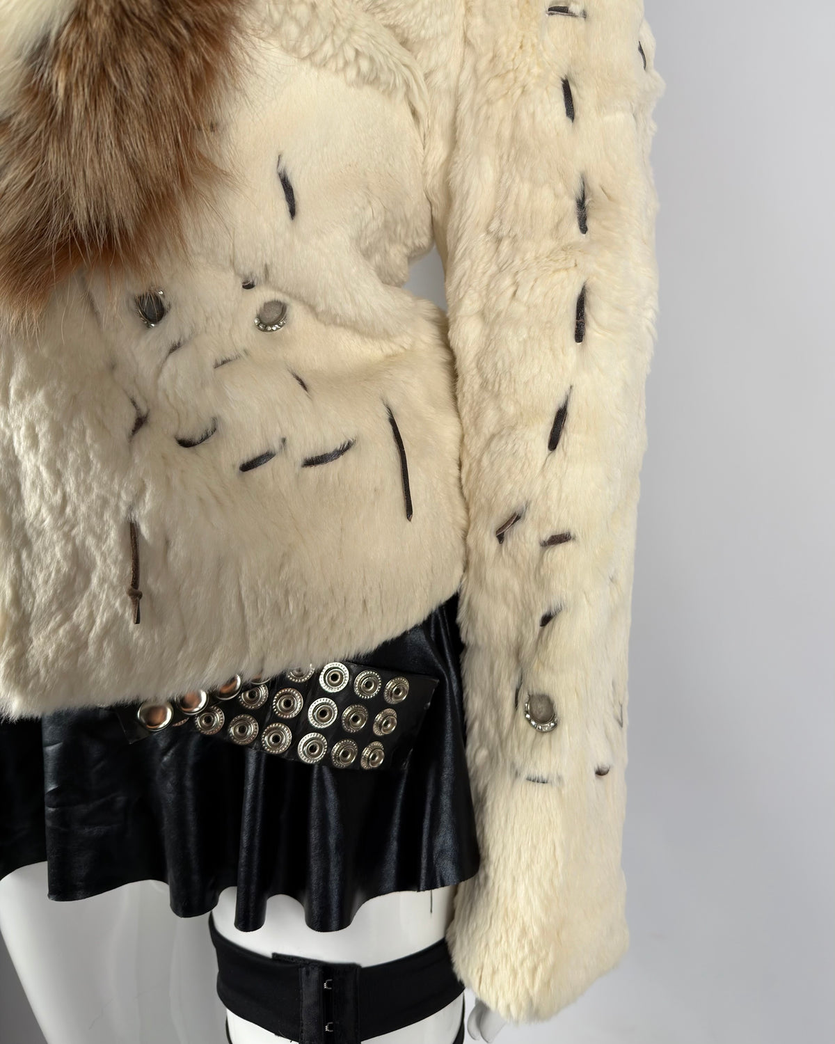 Vintage Fox Fur Jacket — XS/M