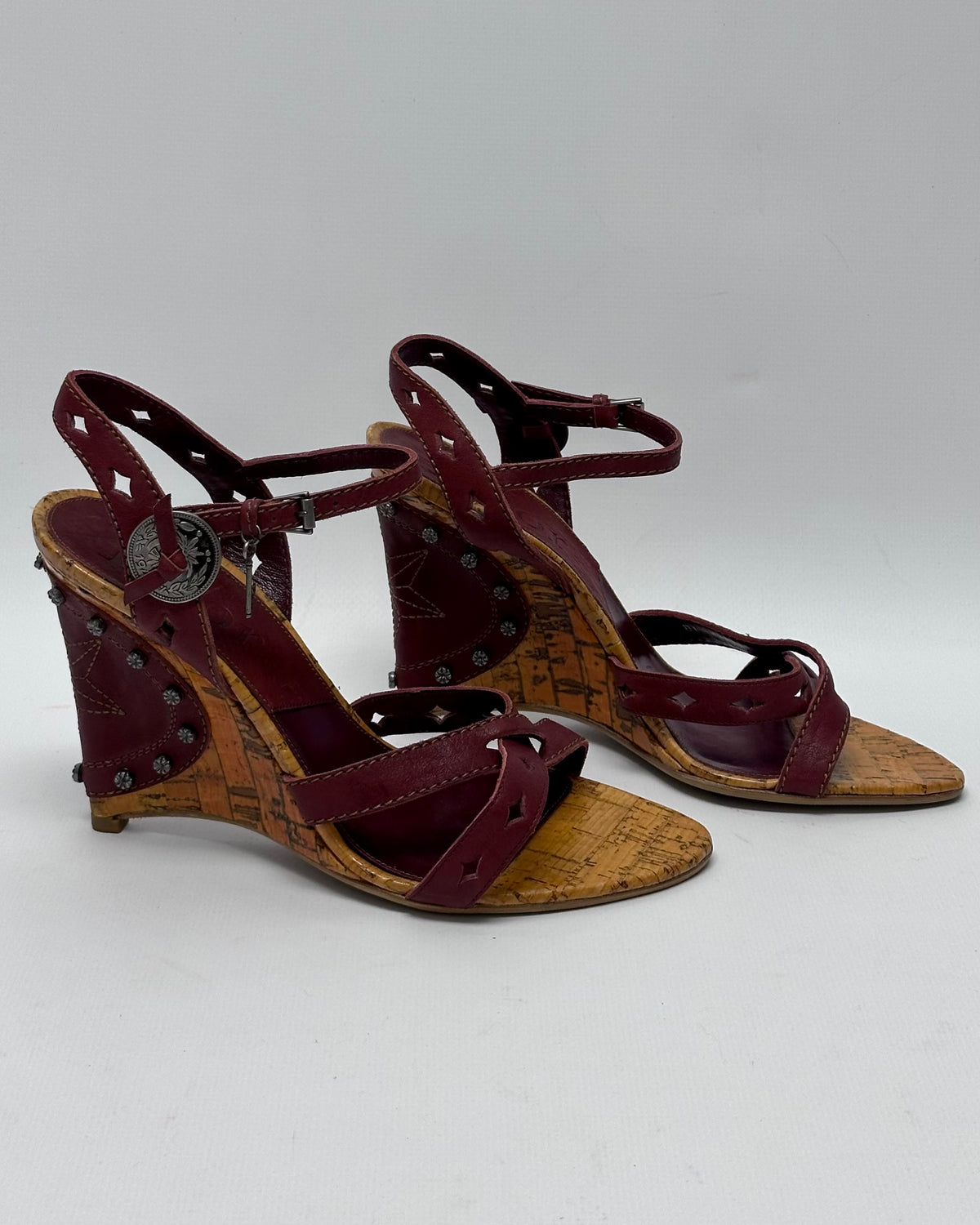 Christian Dior by John Galliano S/S 2006 Gaucho Wedge Heels — 38/39