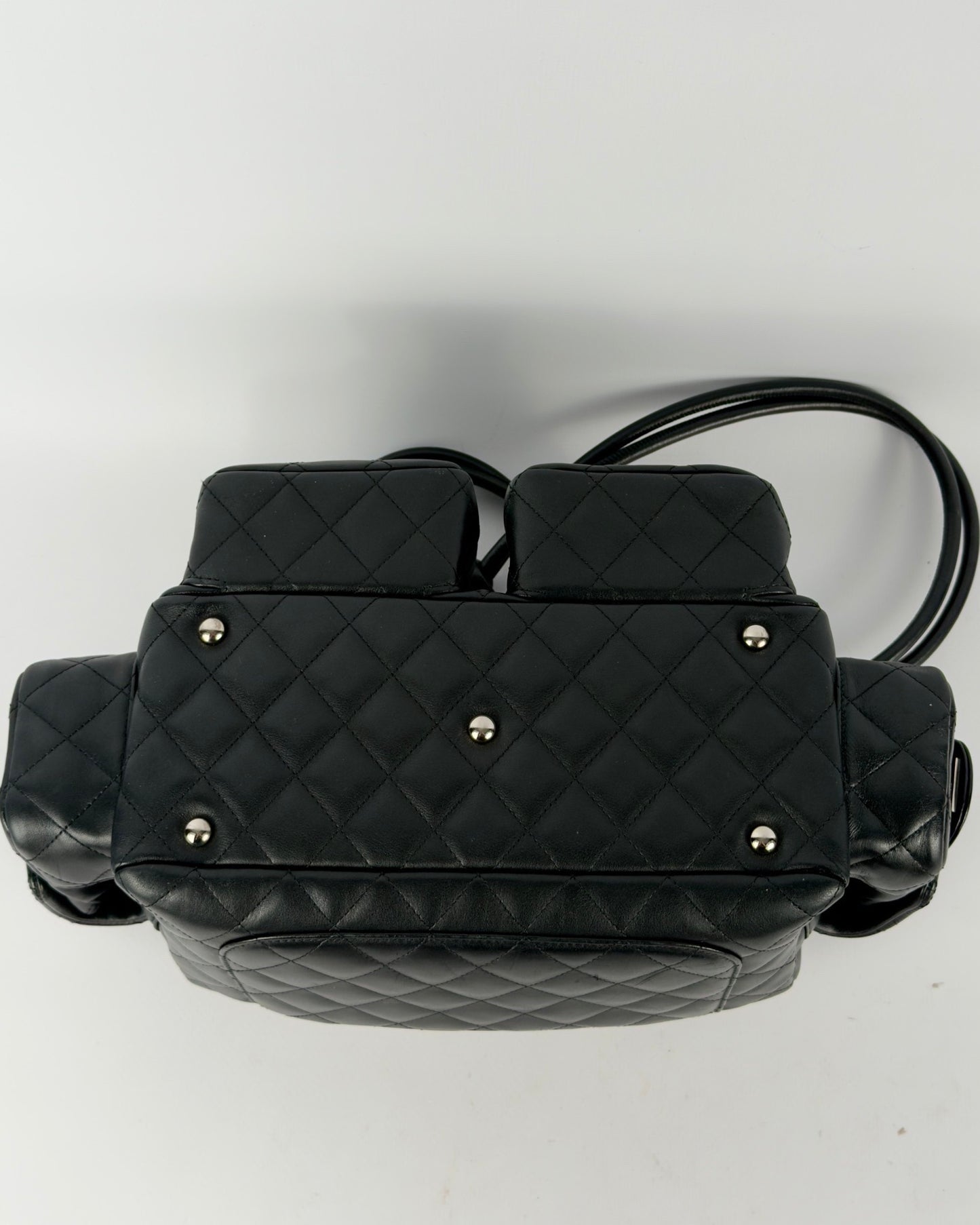Chanel Cambon 2005 Multipocket Reporter Vintage Bag