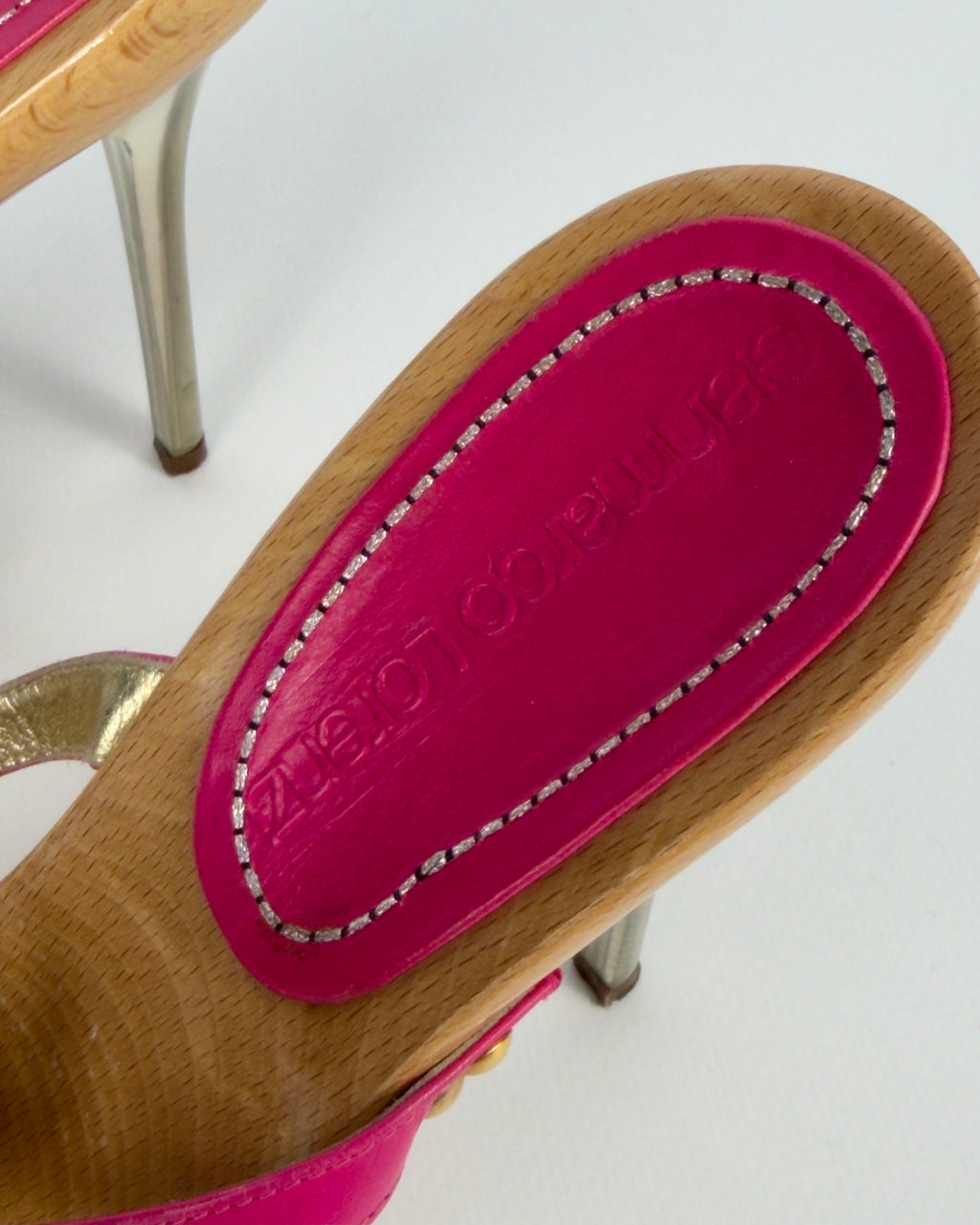 Gianmarco Lorenzi Vintage Beetle Heels — 39
