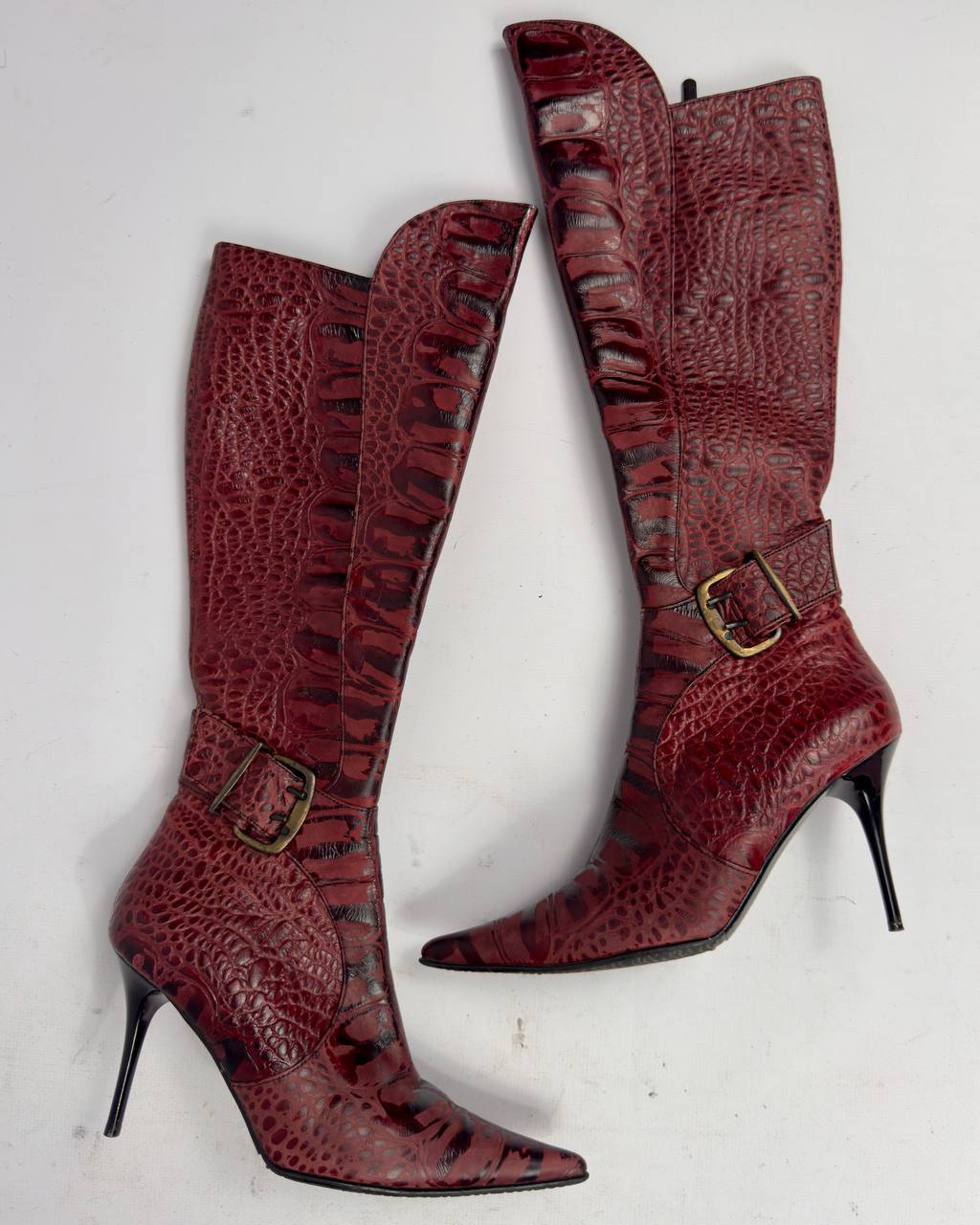 Vintage Italian Leather Boots — 37/37.5