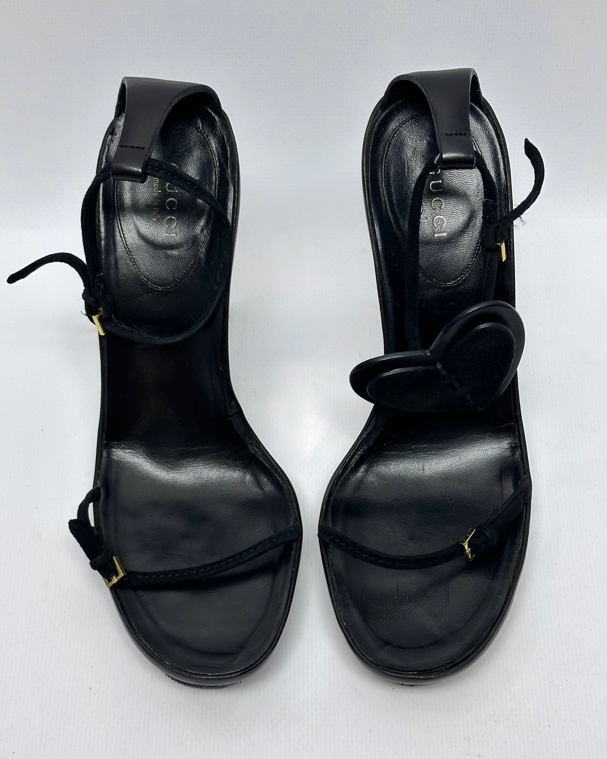Gucci by Tom Ford S/S2002 Heart Heels — 38.5/39