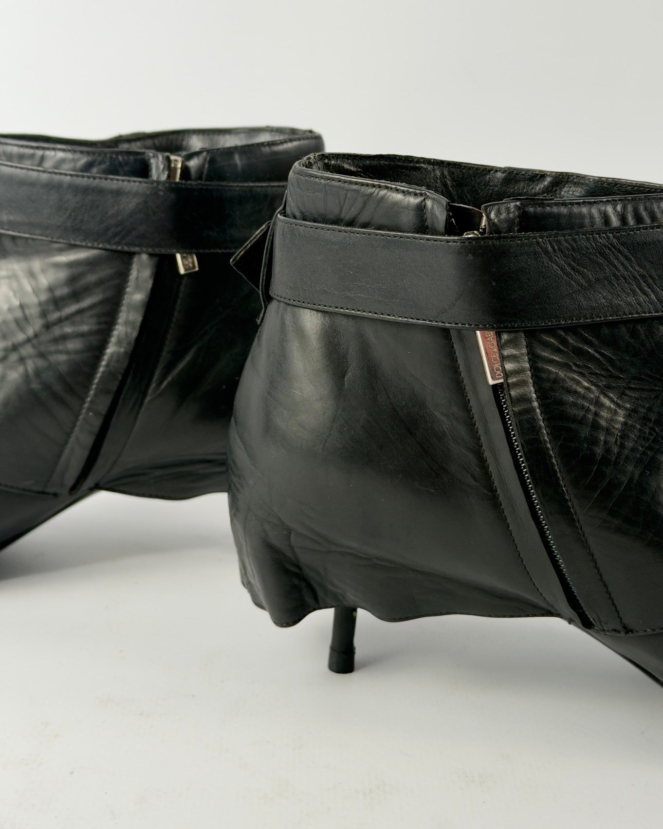 Dolce & Gabbana 2003 Buckle Boots — 37