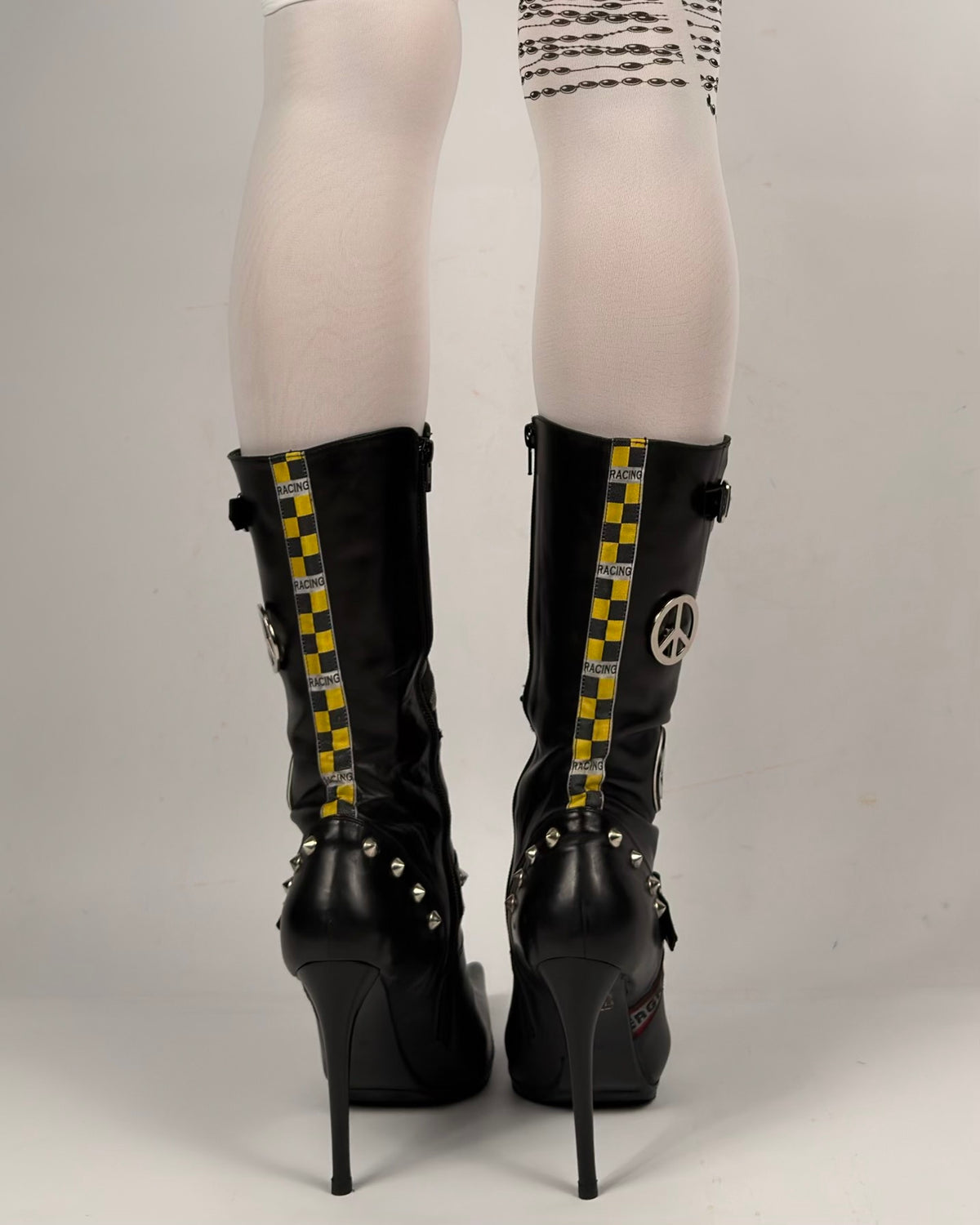 Le Silla Vintage Racing Boots — 38