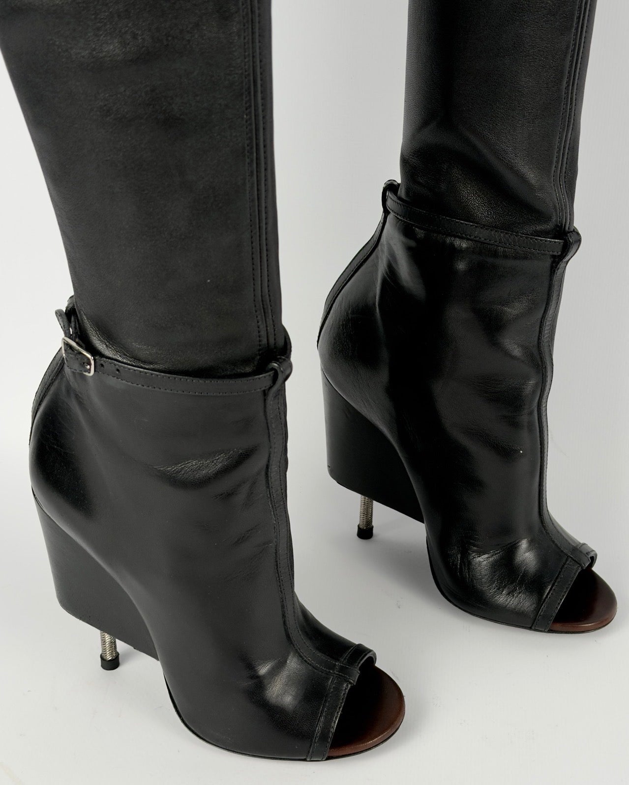 Givenchy S/S 2015 Narlia Runway Leather Boots — 37/37.5