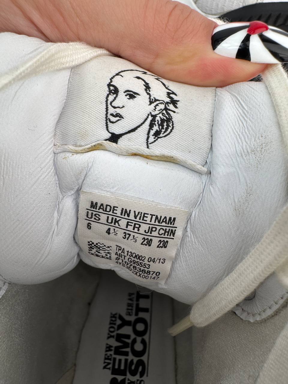 Adidas x Jeremy Scott Wing Wedge Boots — 36.5/37 US6