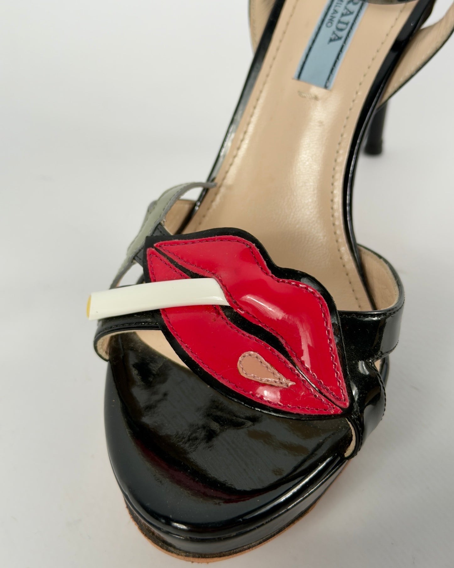 Prada SS12 Smoking Lips Heels — 36.5