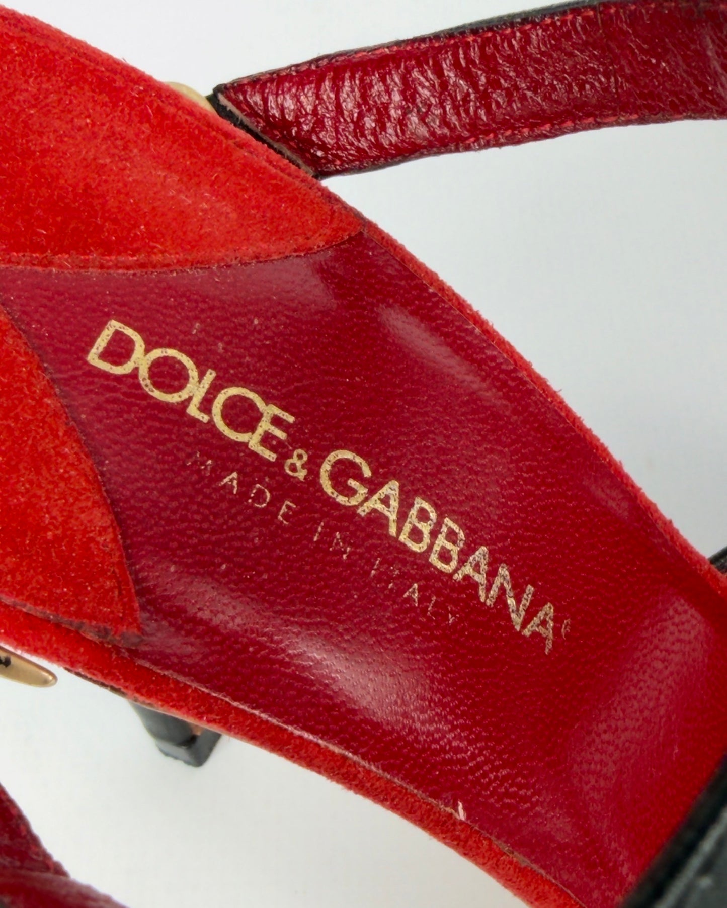 Dolce & Gabbana c.2004 Vintage Spur Heels — 37.5/38