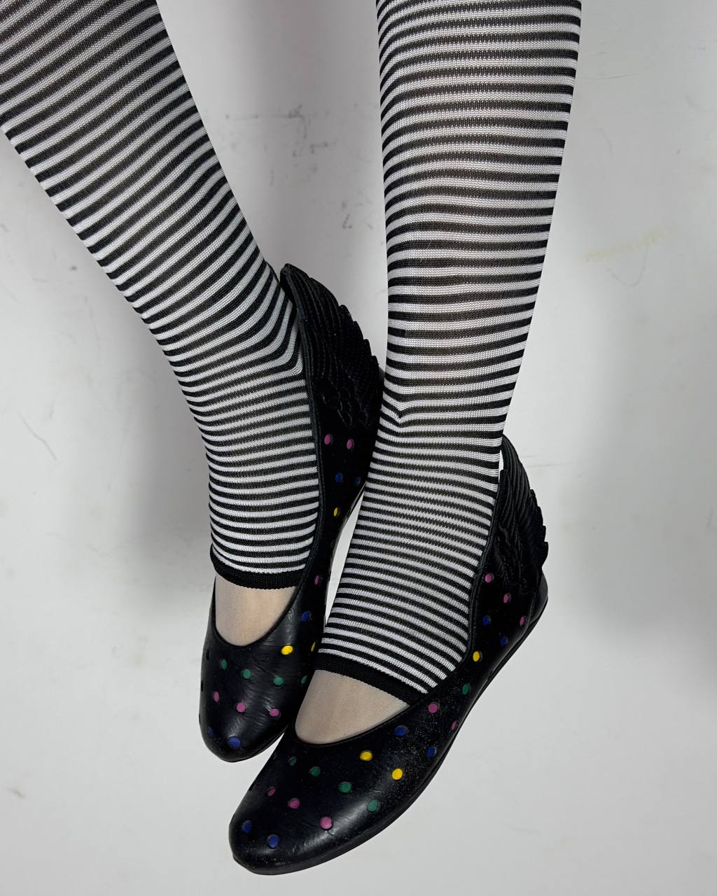Adidas x Jeremy Scott 2011 Wing Polka Dot Ballet Flats — 36/36.5 US5.5
