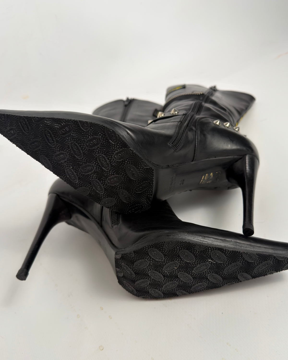 Le Silla Vintage Racing Boots — 38