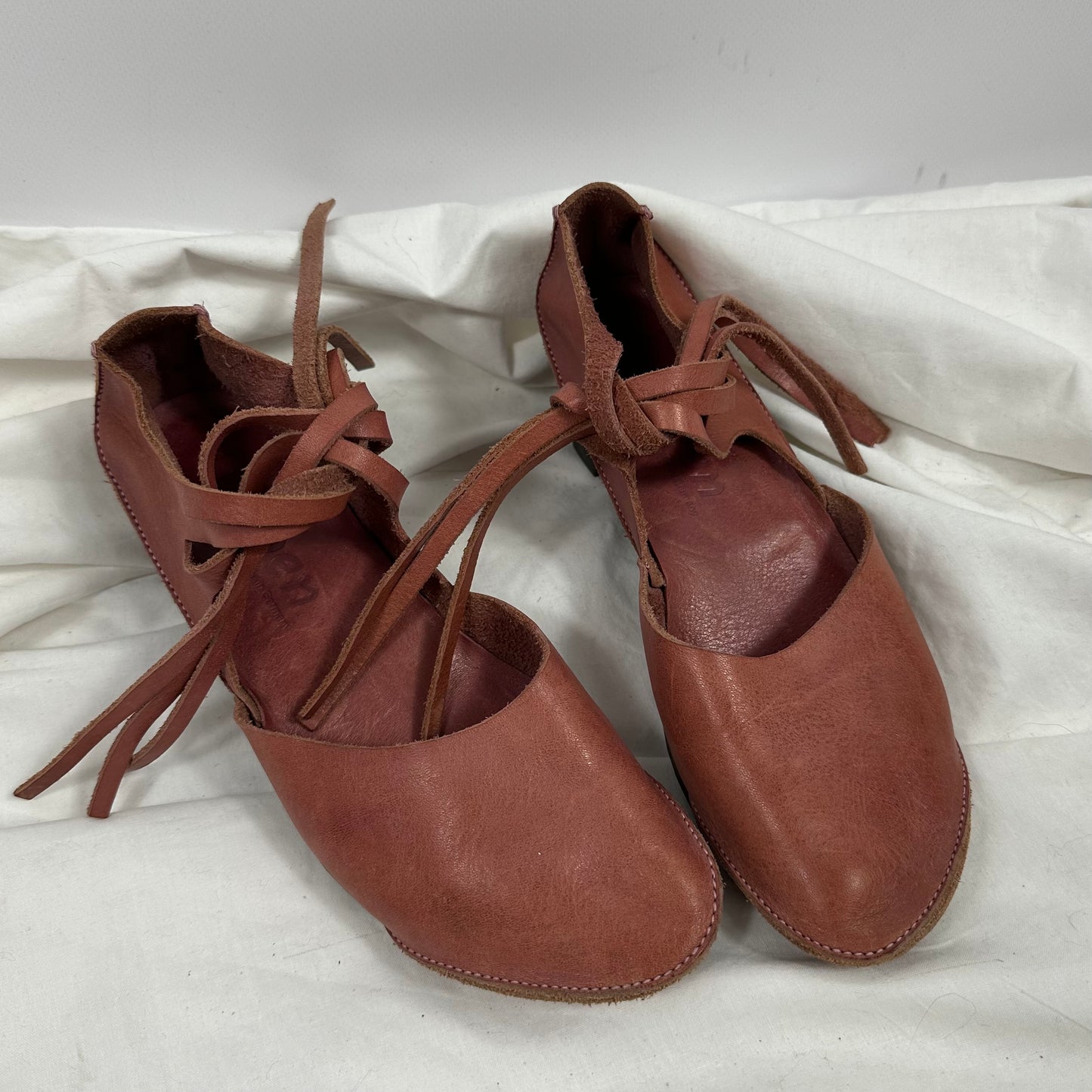 Trippen Vintage Leather Ballet Flats 37/38