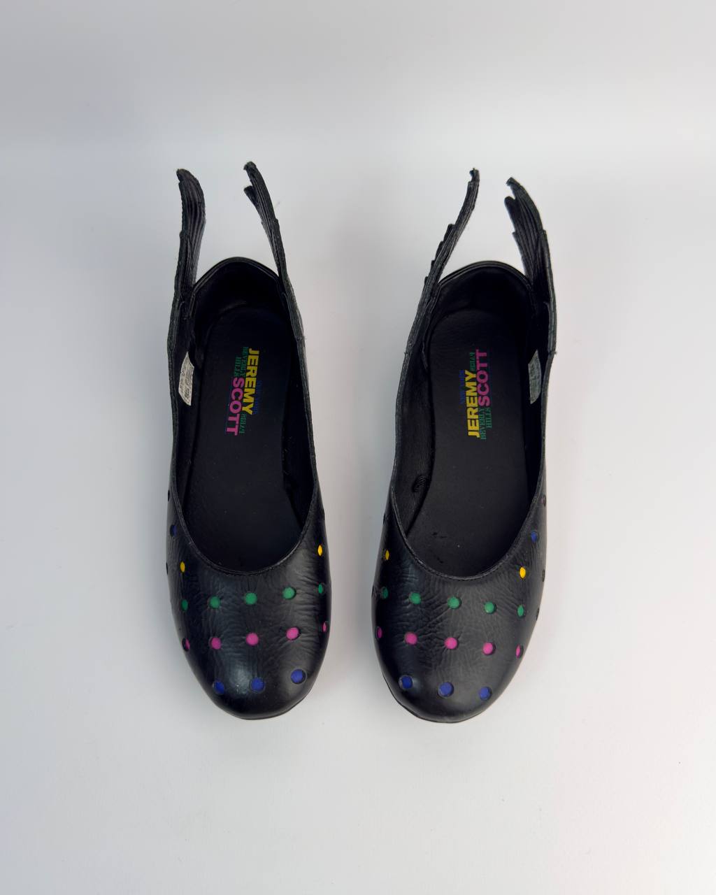 Adidas Jeremy Scott 2011 Wing Polka Dot Ballet Flats — 37/38