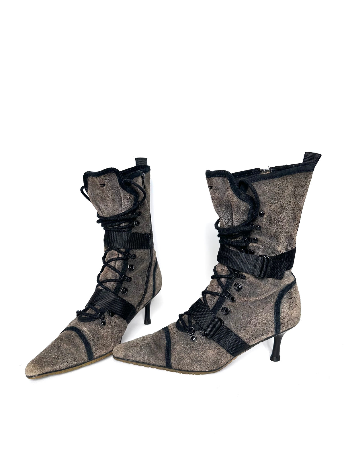 Diesel Vintage Suede Heels 37/38