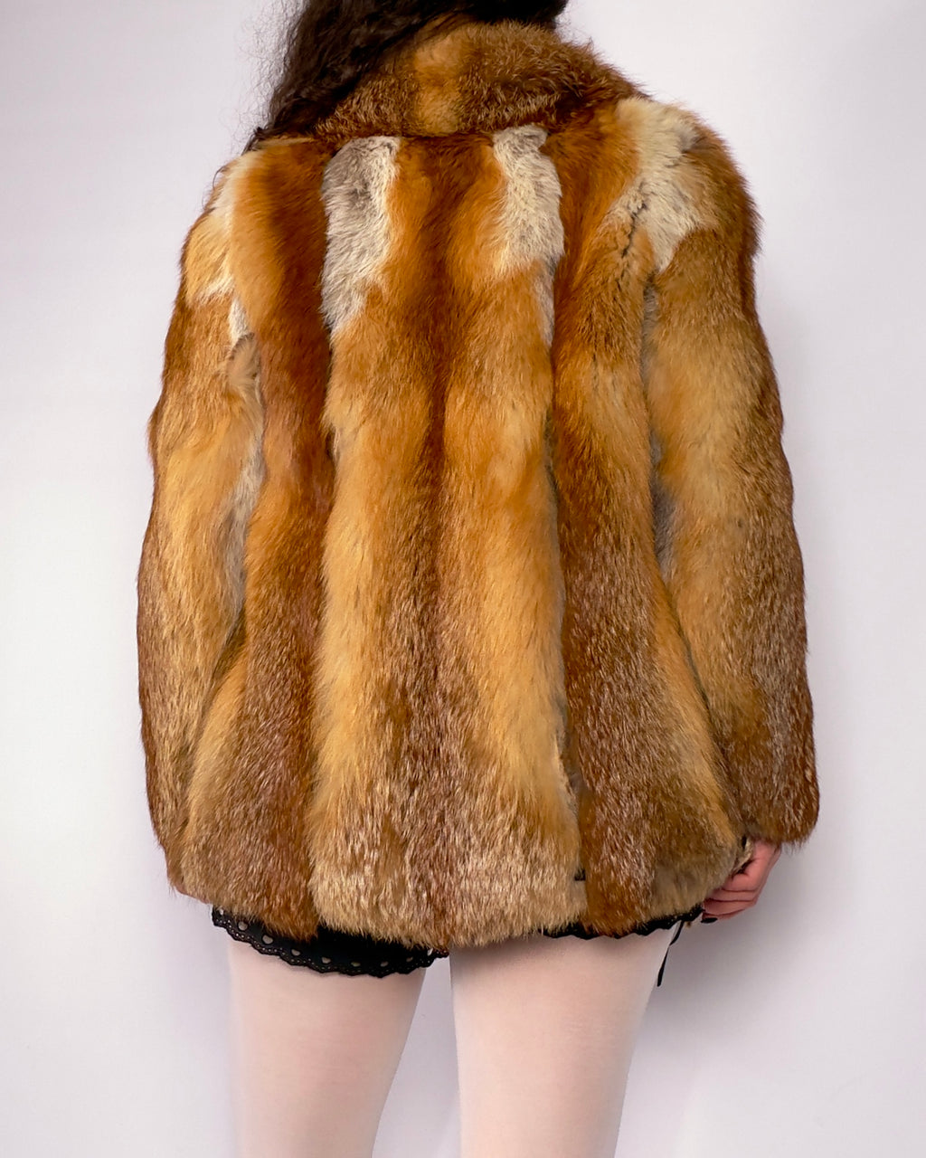 Vintage Fox Fur Jacket — XS/M